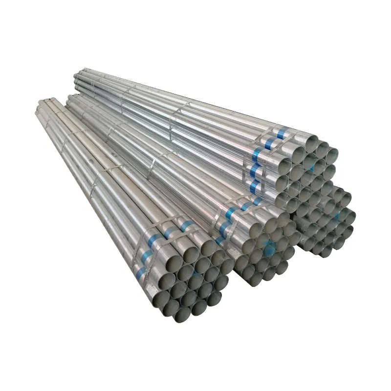 Steel Galvanized Pipe round shape scaffolding steel tube spot sales